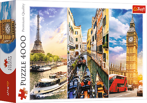 TREFL - Puzzle 4000 Výlet kolem Evropy