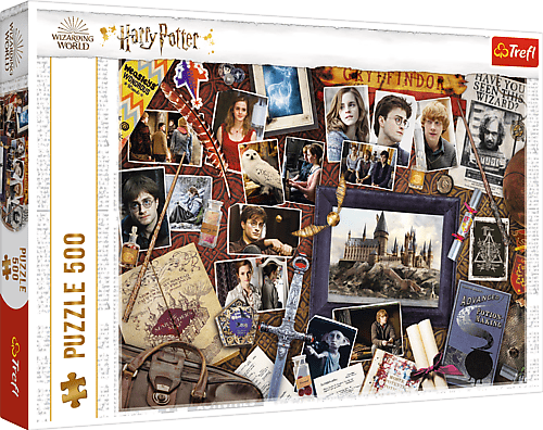 TREFL - Puzzle 500 - Bradavické vzpomínky / Harry Potter