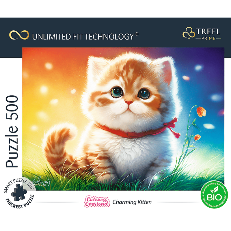 TREFL -  Puzzle 500 UFT - Okouzlující kotě