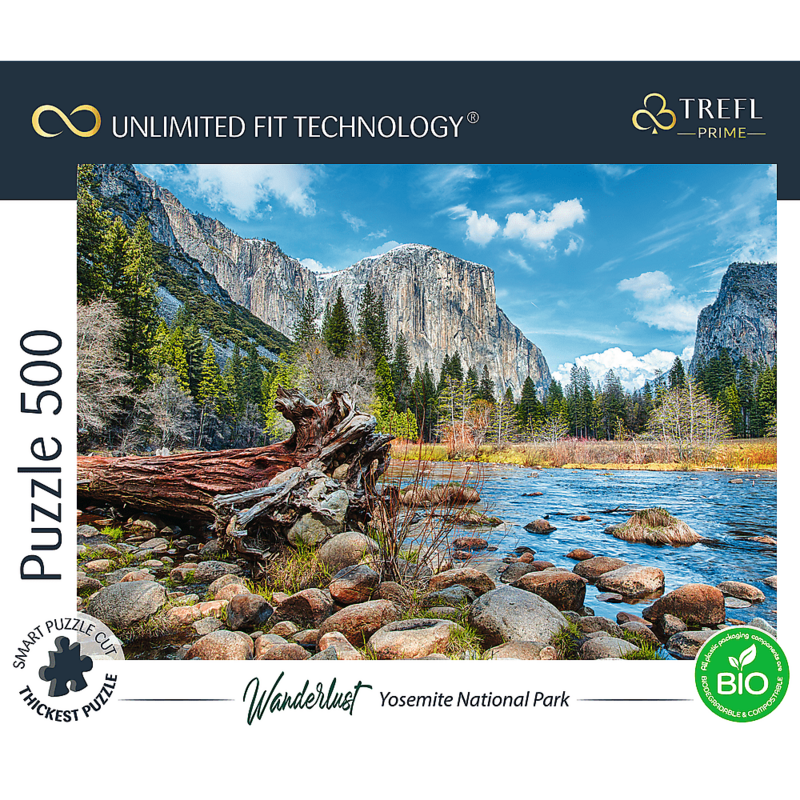 TREFL -  Puzzle 500 UFT - Yosemitský národní park