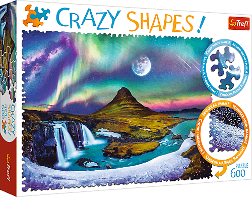 TREFL - Puzzle 600 Crazy Shapes - Aurora