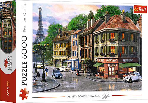 TREFL - Puzzle 6000 dílků - Pařížská ulička