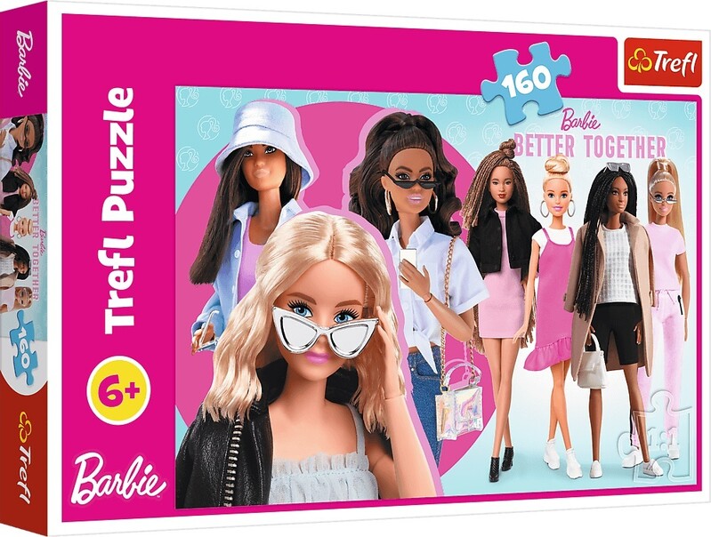 TREFL - Puzzle Barbie a její svět 160 dílků