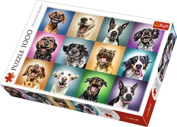 TREFL - Puzzle Funny dogs 1000, výrobce Trefl.