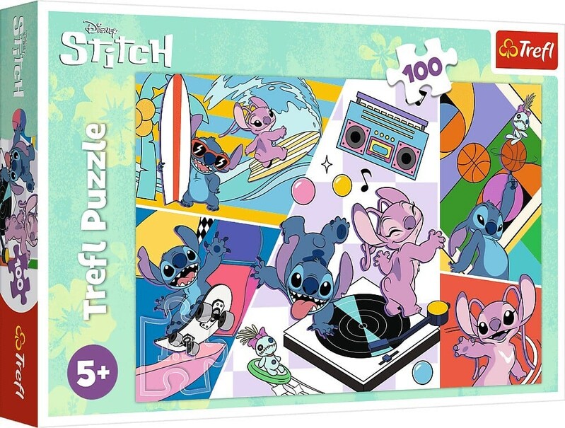 TREFL - Puzzle Lilo&Stitch: Vzpomínky 100 dílků