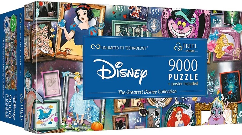 TREFL - Puzzle UFT Disney: V průběhu let 9000 dílků