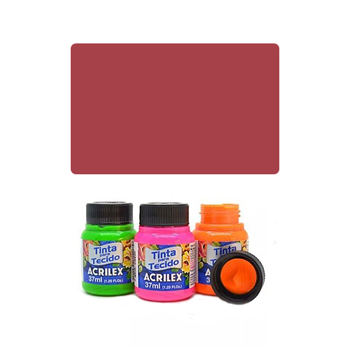 VEMA - ACR Barva na textil 37ml, Carmine Red 509