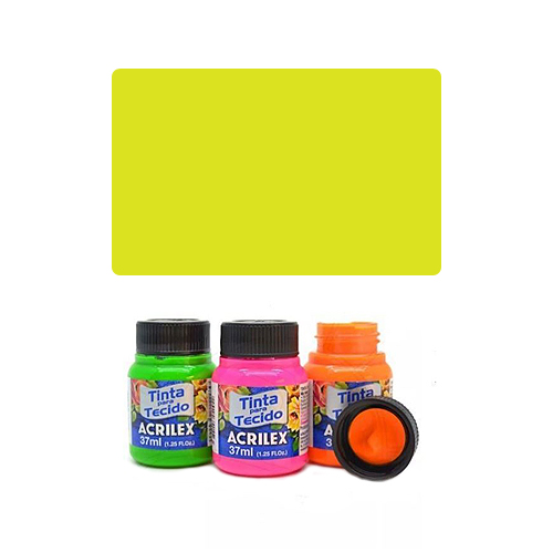 VEMA - ACR Barva na textil 37ml, Lemon Yellow / Fluorescent 102