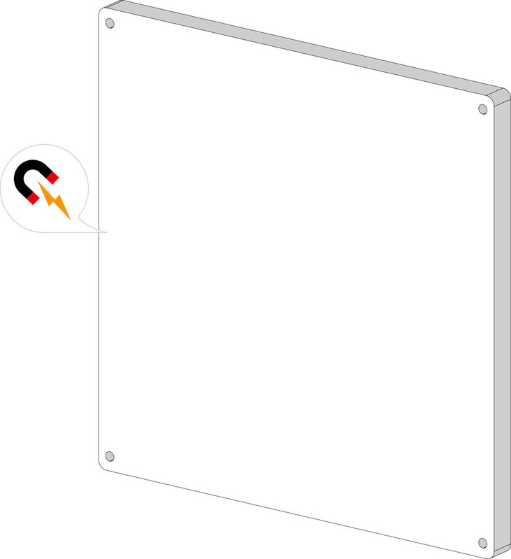VIGA - Magnetická mazací tabule na stěnu