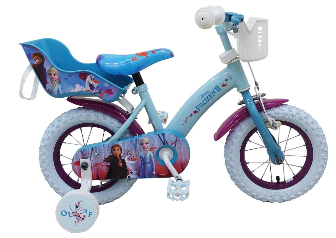 VOLARE - Dětské kolo, Frozen 2, Blue-Purple 12 "