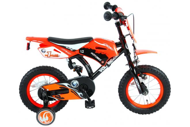 VOLARE - Dětské kolo Motobike 12 "- Orange