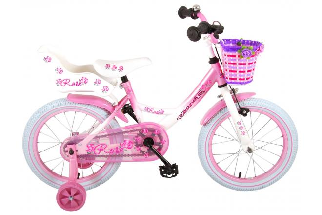 VOLARE - Dětské kolo pro dívky, Rose,, 16 "- růžový