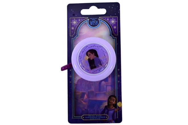 VOLARE - Zvonek na kolo Disney Wish - Dívčí - fialový