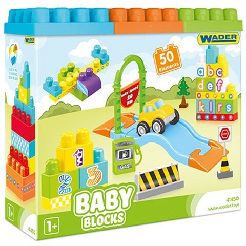 WADER - Stavebnice Baby Blocks 50D 41450