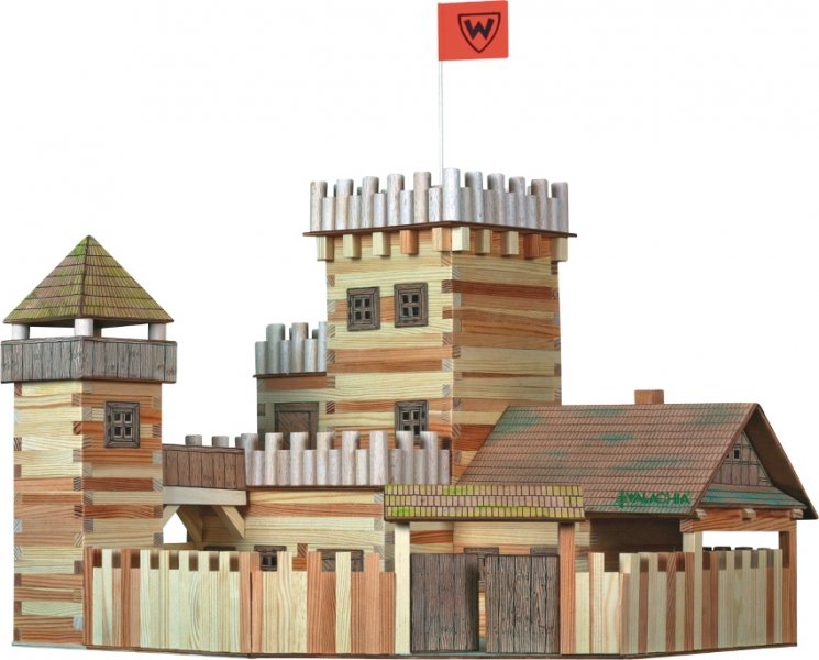WALACHIA - Dřevěná stavebnice Hrad