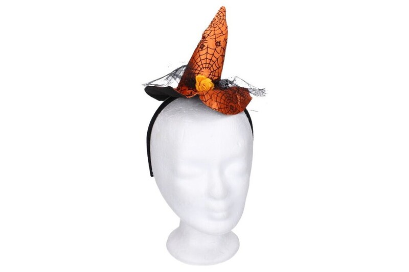 WIKY - Čelenka karnevalová kouzelnický klobouček s ozdobou