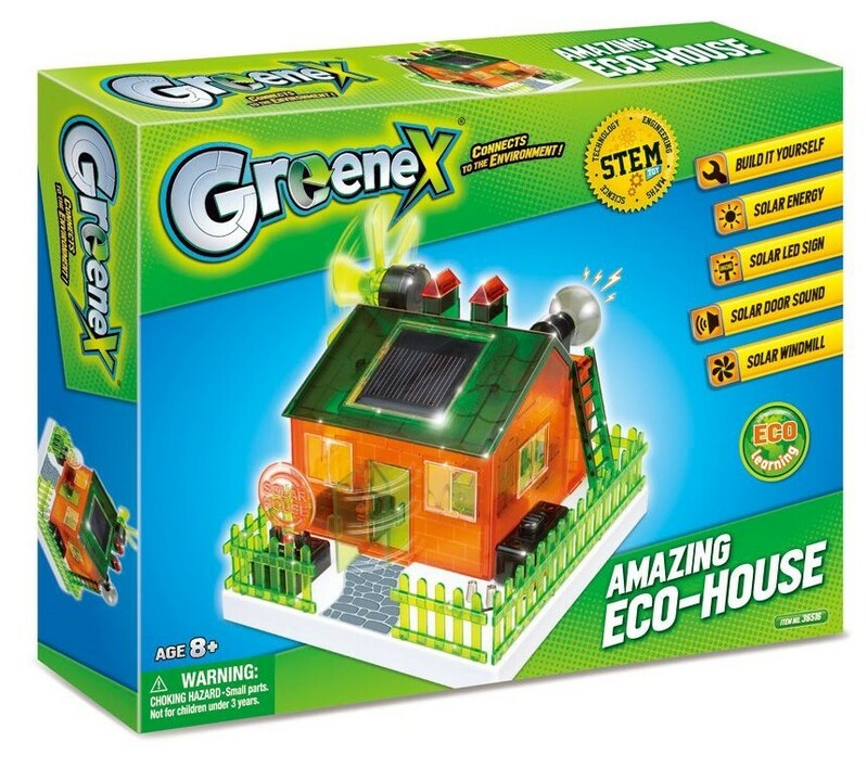 WIKY - Greenex Solární eko domeček stavebnice