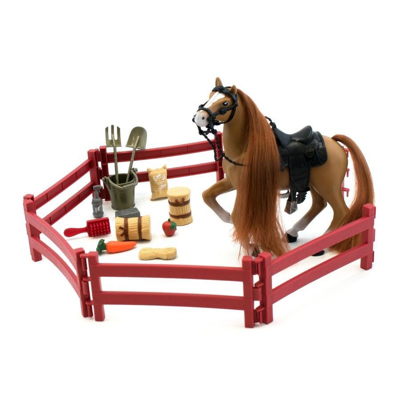 WIKY - Kůň s doplňky Royal Breeds 17 cm
