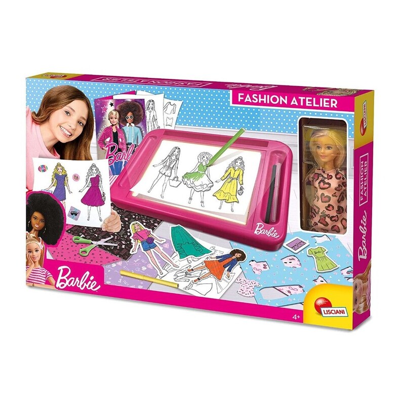 WIKY - Lisciani Barbie Módní ateliér s panenkou