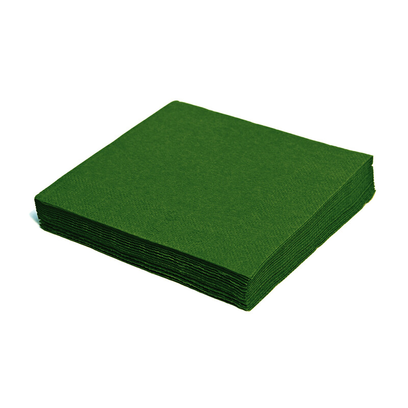 WIMEX - Ubrousky 3-vrstvé 33 x 33 cm tm.zelené 50 ks