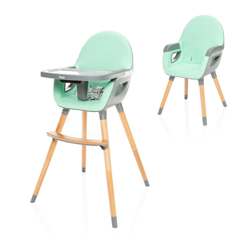 ZOPA - Dětská židlička Dolce 2, Ice Green/Grey